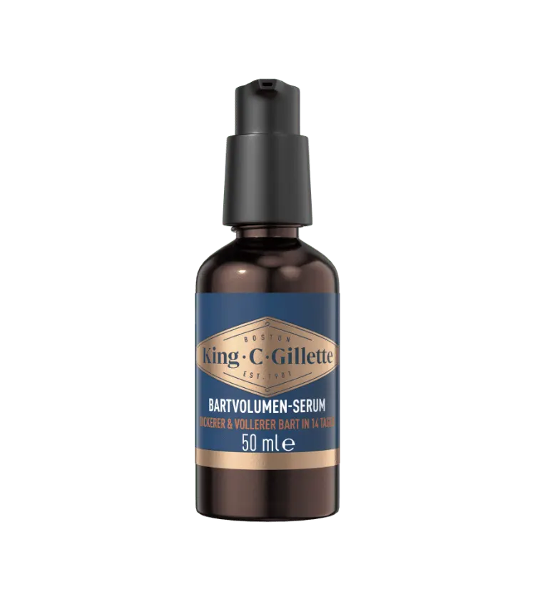 King C. Gillette Bartvolumen Serum