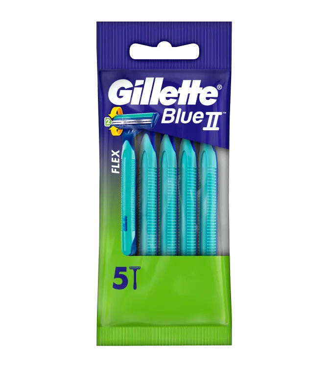 Gillette Blue II Flex Disposable Shaving Razor