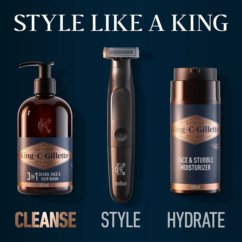 King C Gillette Beard Wash 350ml