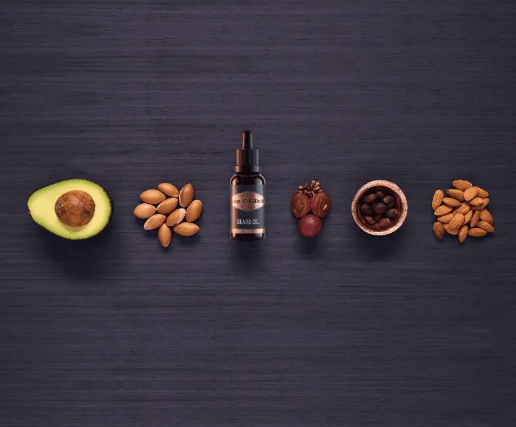 King C. Gillette Beard Oil è formulato con il 99% di oli vegetali