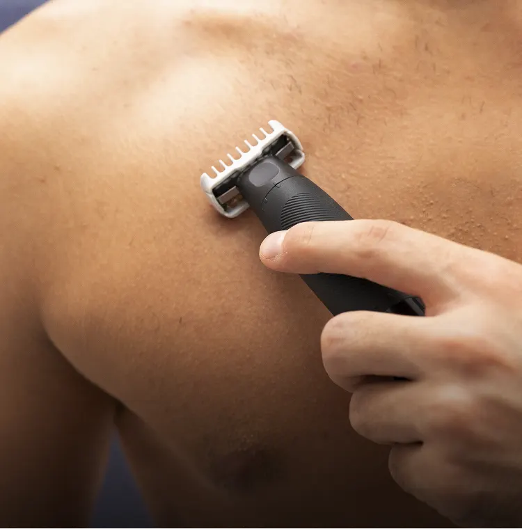 Alles in Einem: Rasieren, Trimmen & Konturieren