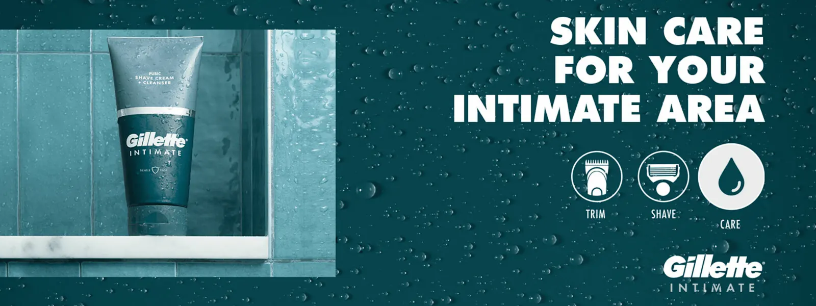 Gillette Intimate Shave Cream and Cleanser