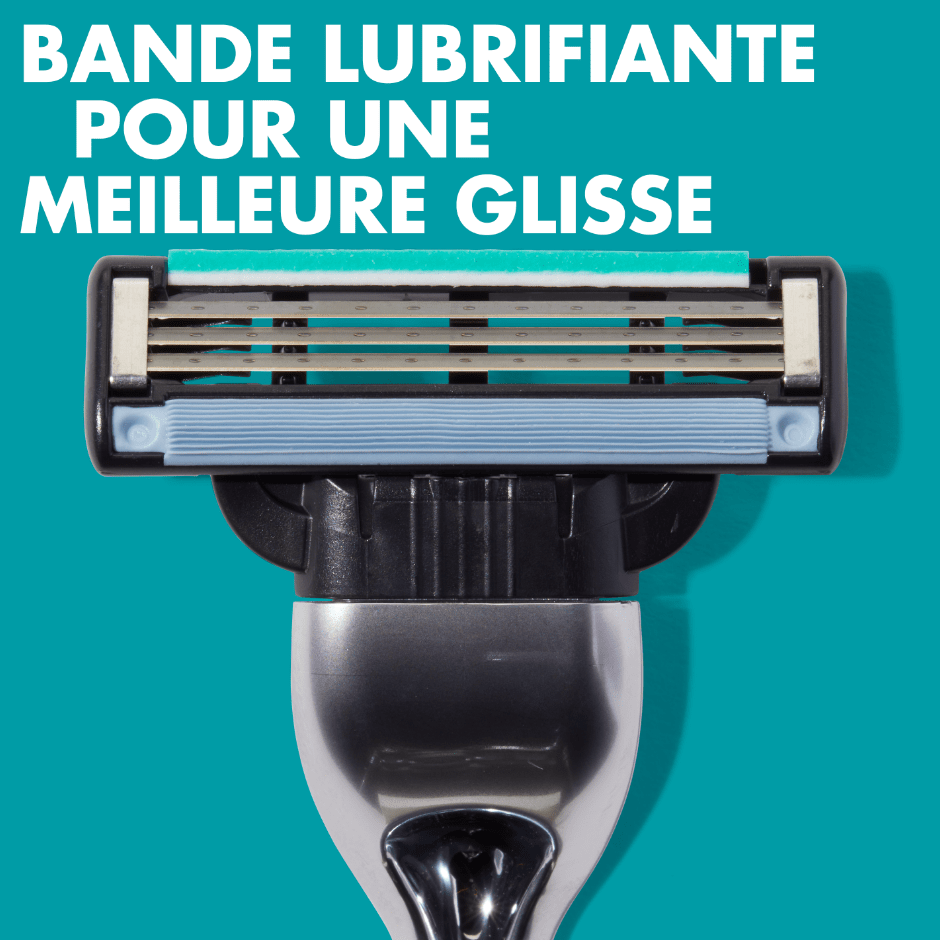 Bande lubrifiante Mach3 Razor pour protéger votre peau