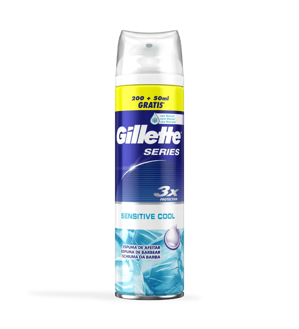 Escolha o seu revendedor: Gel de barbear Gillette Mach3 Sensitive