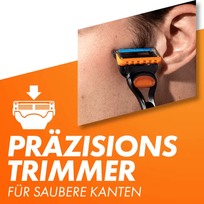 Präzisionstrimmer für saubere Kanten