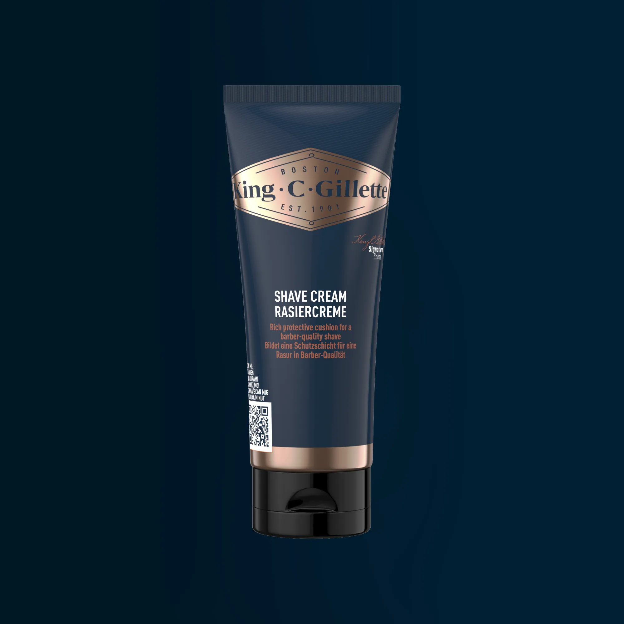 Gel de afeitar transparente KCG