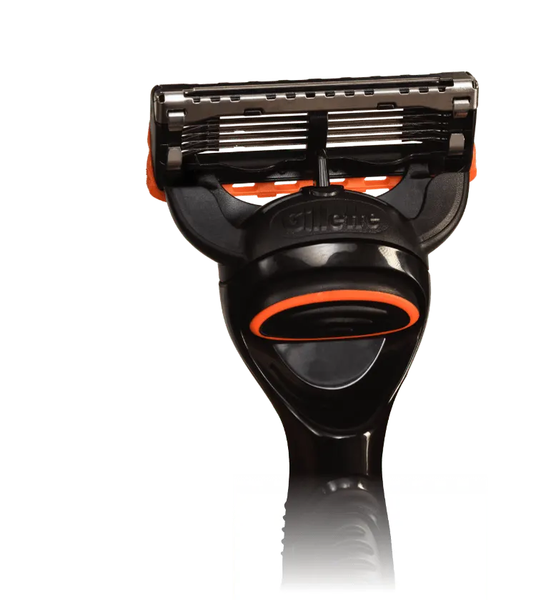 Lama di precisione per raggiungere le aree più difficili e creare lo styling della barba