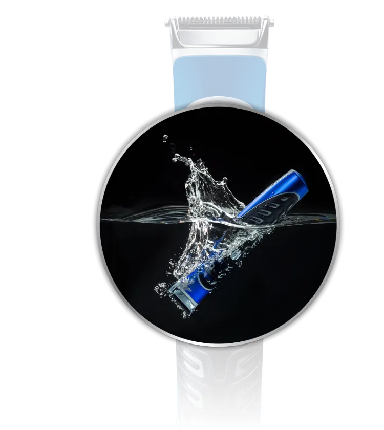 Rasoio resistente all'acqua