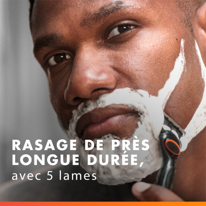 Pack De 4 Recharges De Lames Gillette Fusion POWER - 5 Lames Par Cartouche - Compatible ProGlide/ProShield - Neuf, Fabriqué En Allemagne