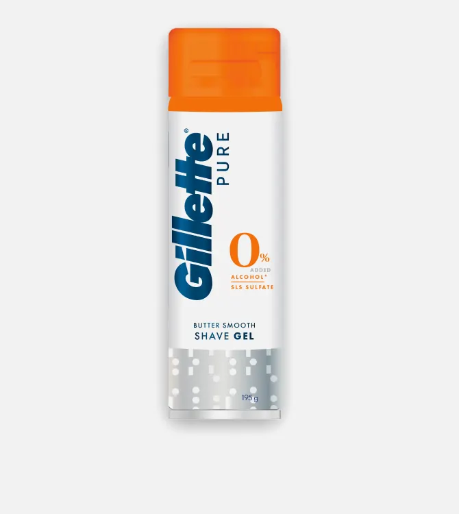 Gillette PURE Smooth Shaving Gel 195g