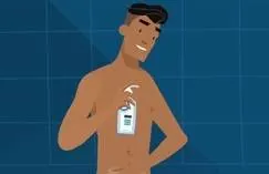 Rincez, séchez et hydratez