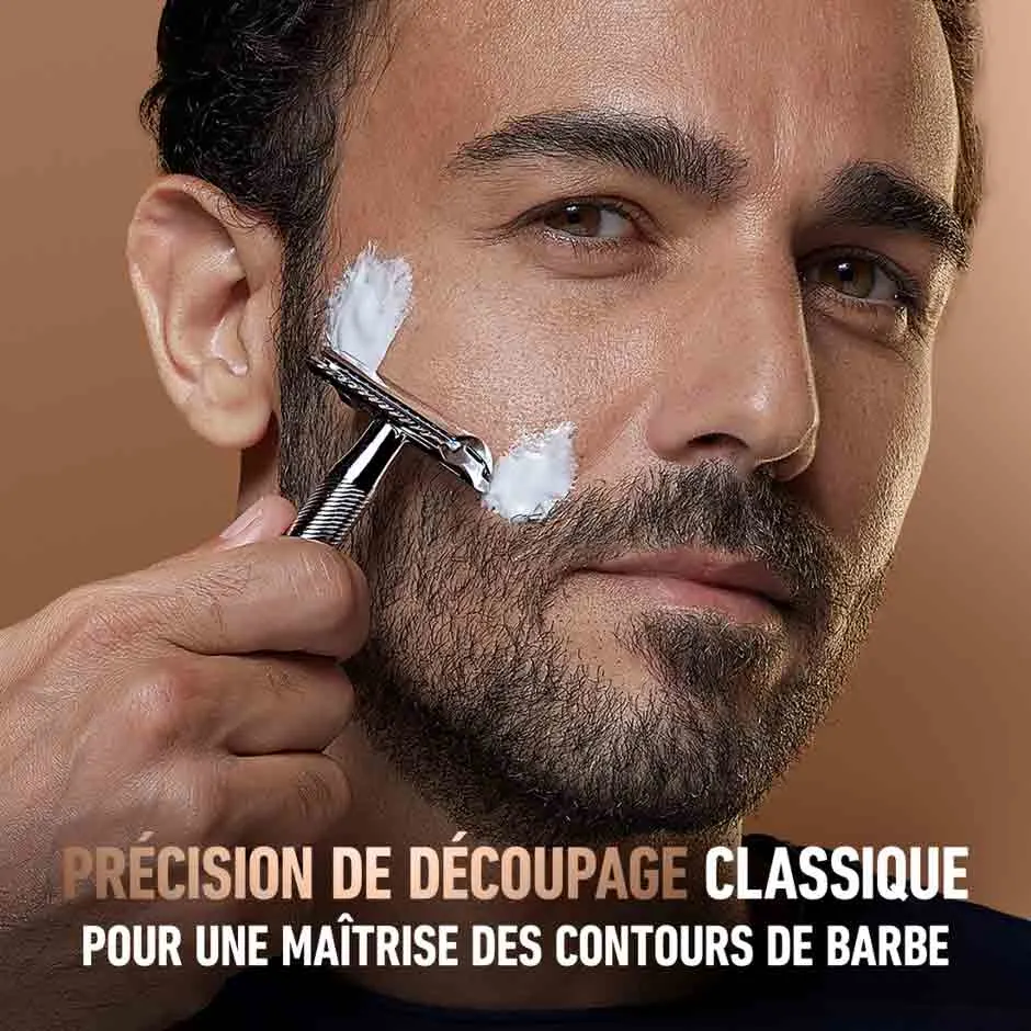 [fr-ca]-Double Edge Safety Razor +5ct -7