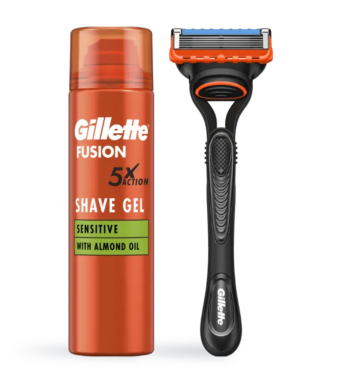 Gillette Fusion Rasierer Herren + Set