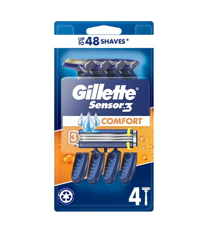 Gillette Sensor 3 Comfort Disposable Razors