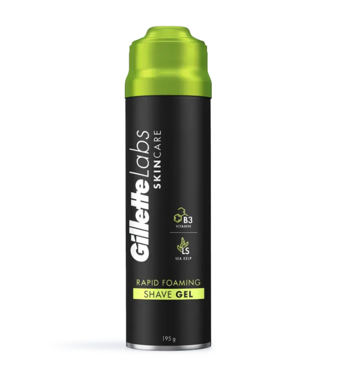 Gillette Labs Rapid Foaming Shave Gel 198ml