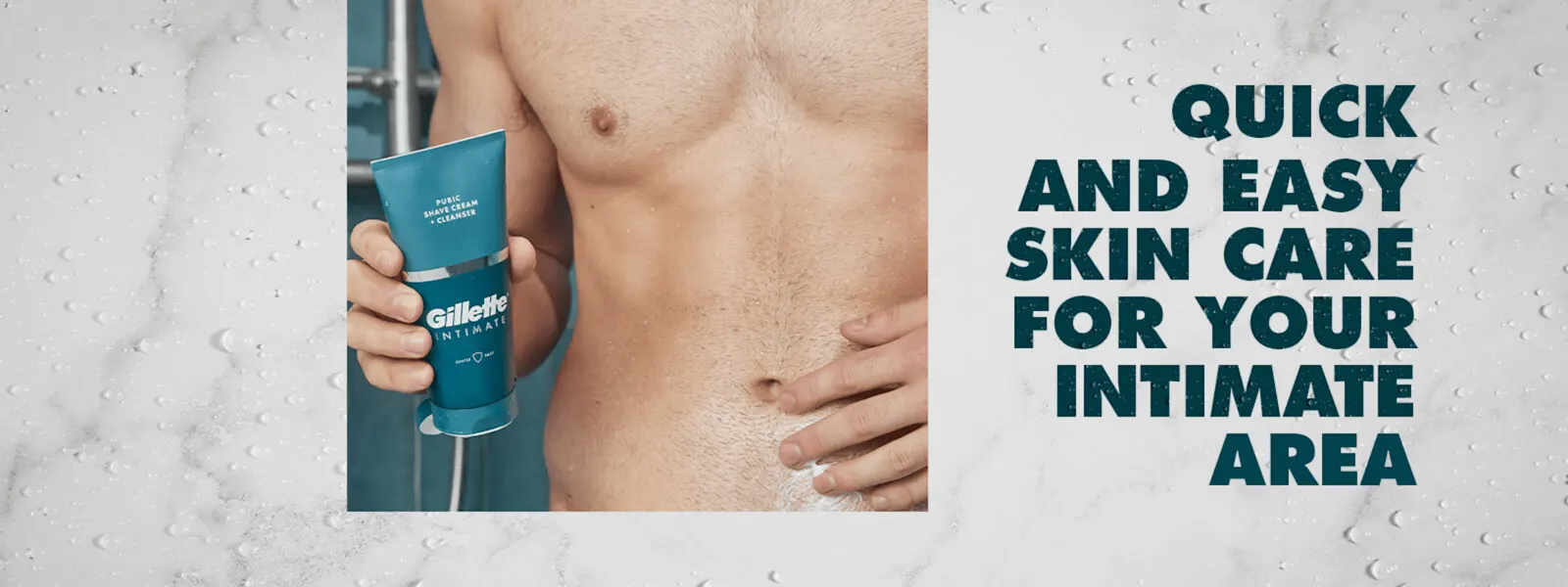 Gillette Intimate Shave Cream and Cleanser