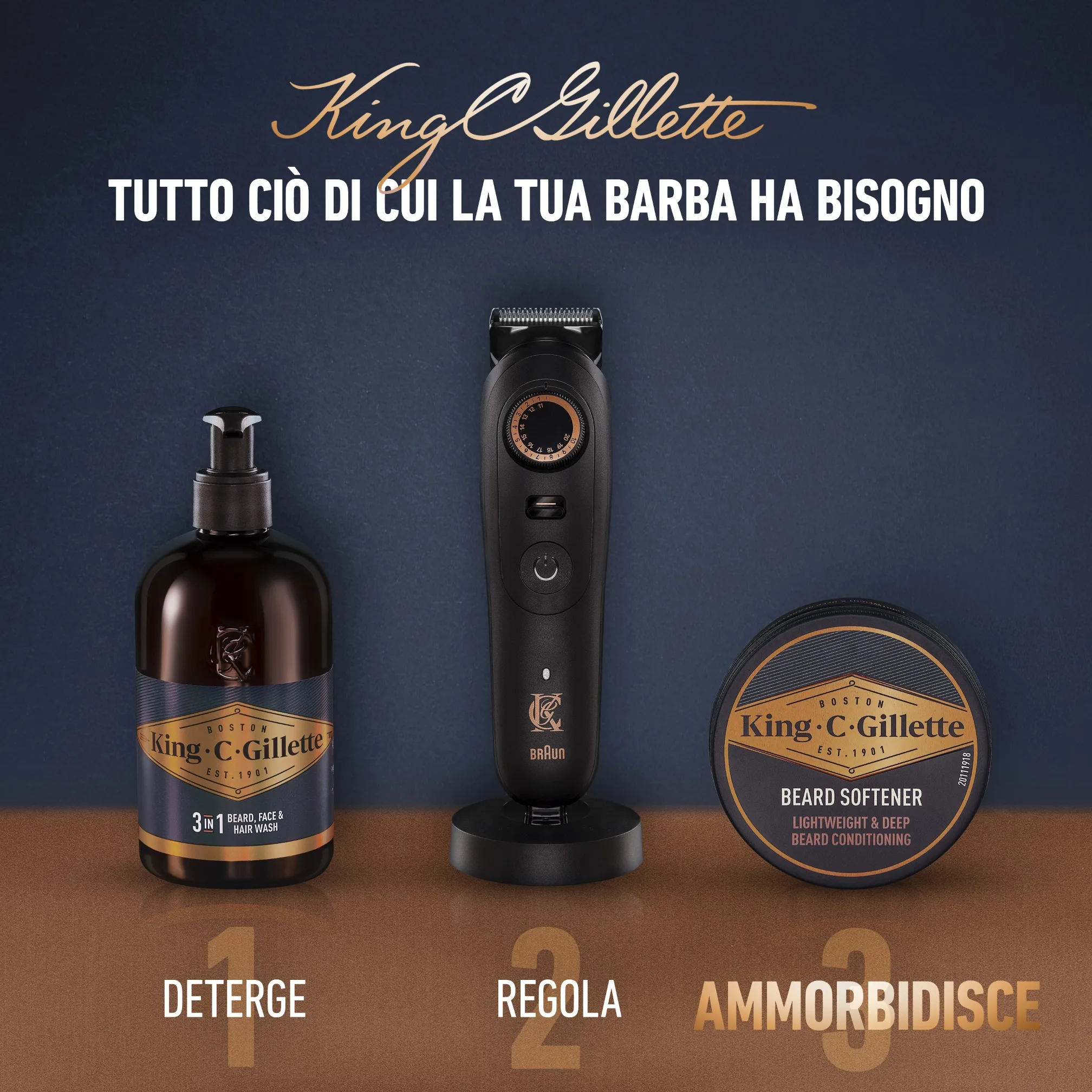 King C. Gillette Balsamo Delicato Da Barba Con Burro Di Cacao 6