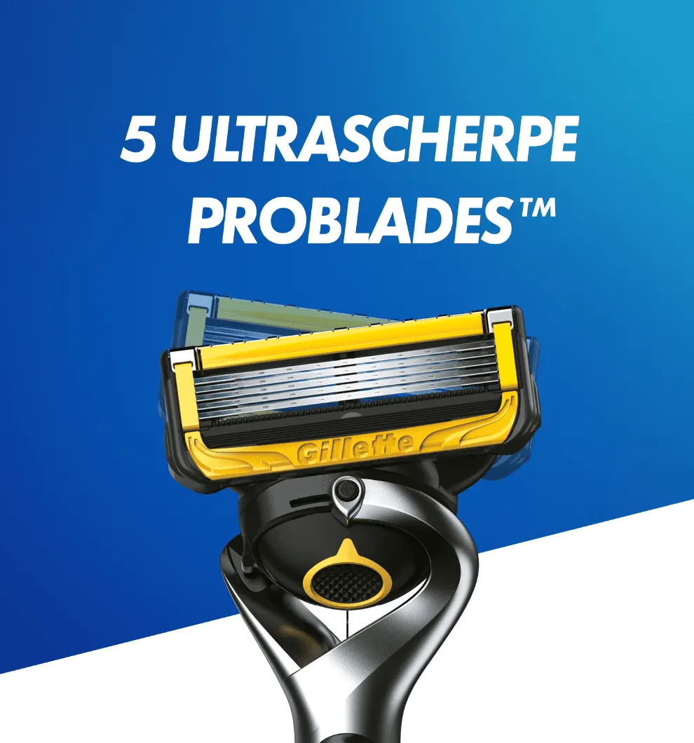 5 ultrascherpe mesjes zorgen voor een gladde en comfortabelere scheerbeurt