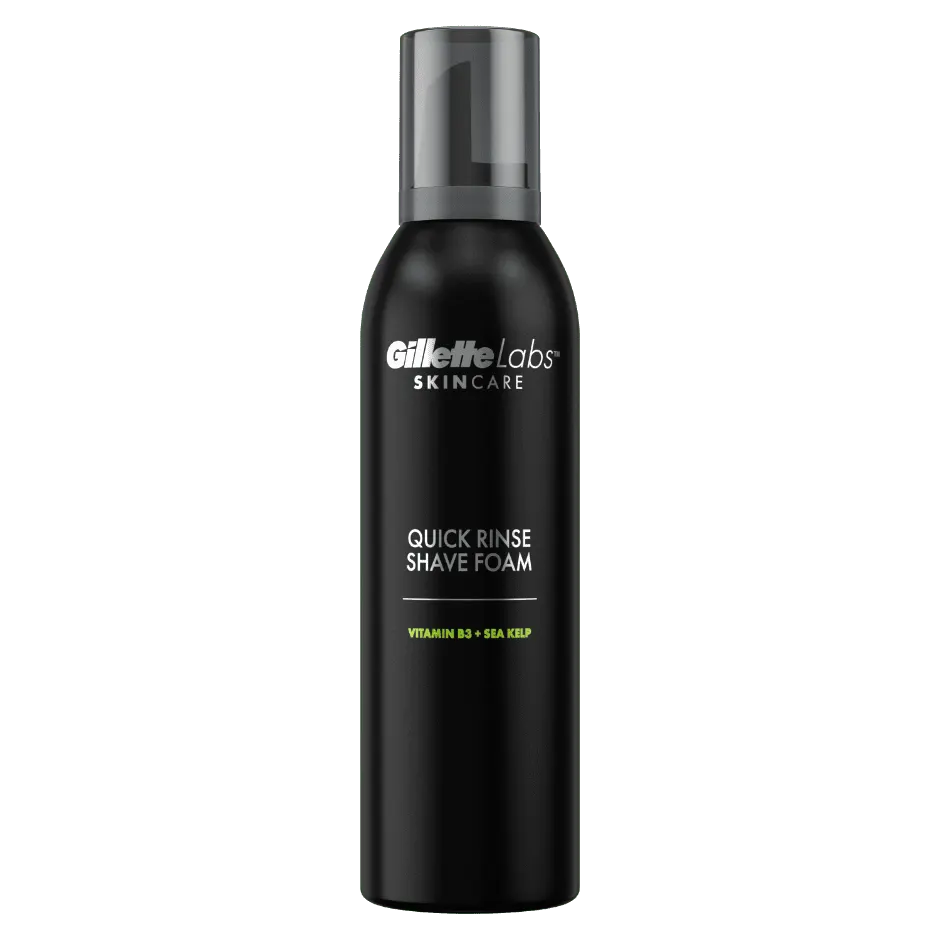 GilletteLabs Snel Afspoelbare Scheerschuim (240ml)