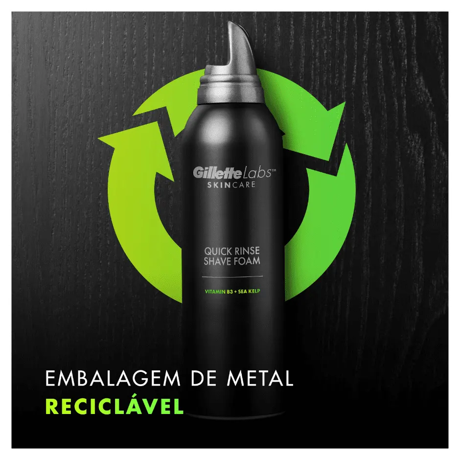 Recipiente de Metal Reciclável