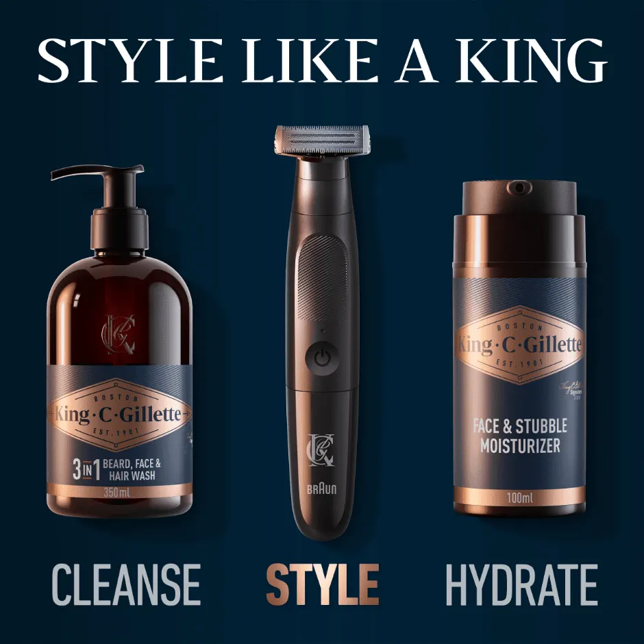 King. C Gillette Style Master Trimmer