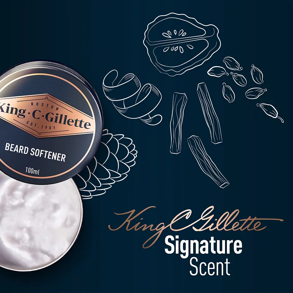 King C Gillette Beard Softener 100ml