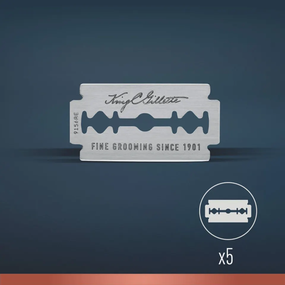 King C. Gillette Double Edge Safety Razor
