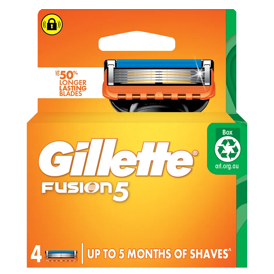 Gillette Fusion Razor Blades Refills