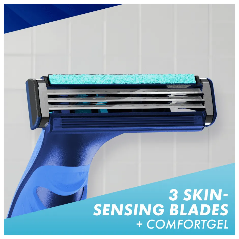 Gillette SOLO3 Comfort Razor + Blades
