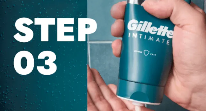 Shave Public Hair 3 Steps