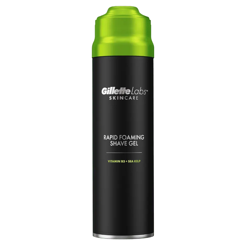 GilletteLabs Snel Schuimende Scheergel Voor Mannen (198ml)