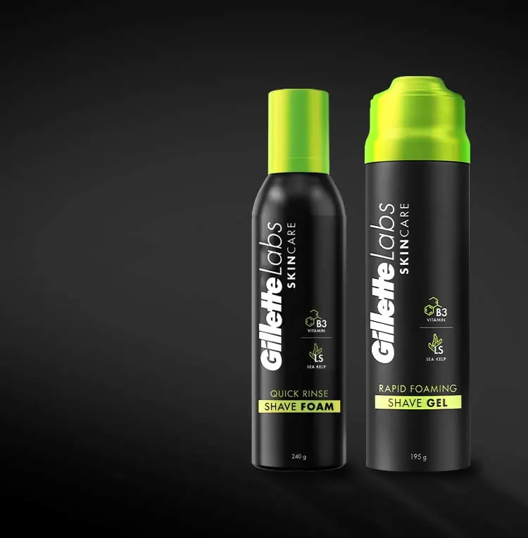 Shaving Gel, Shaving Foam and Aftershave