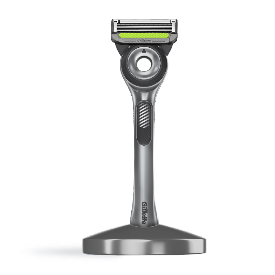 Gillette Labs Black & Gold Razor Handle + 4 Blade Refills