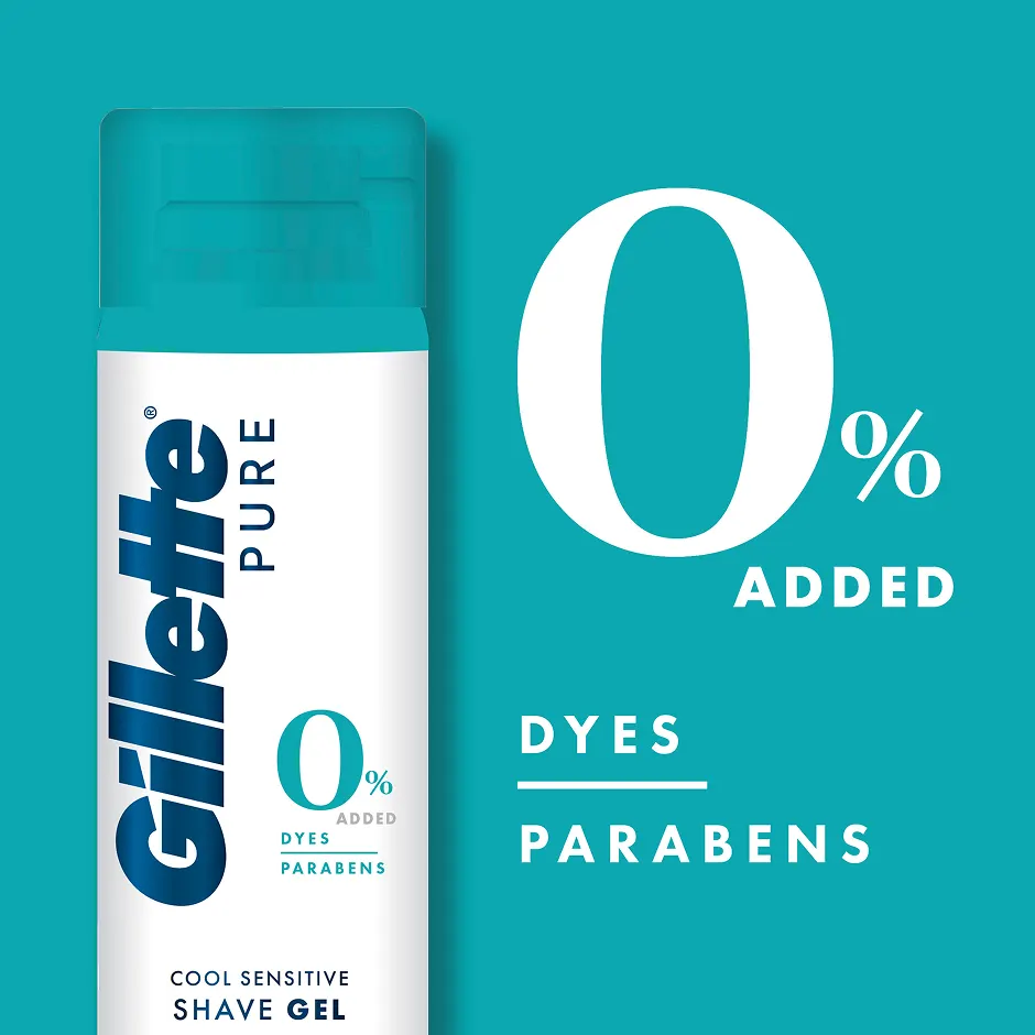 Gillette PURE Shaving Gel for Men 170g