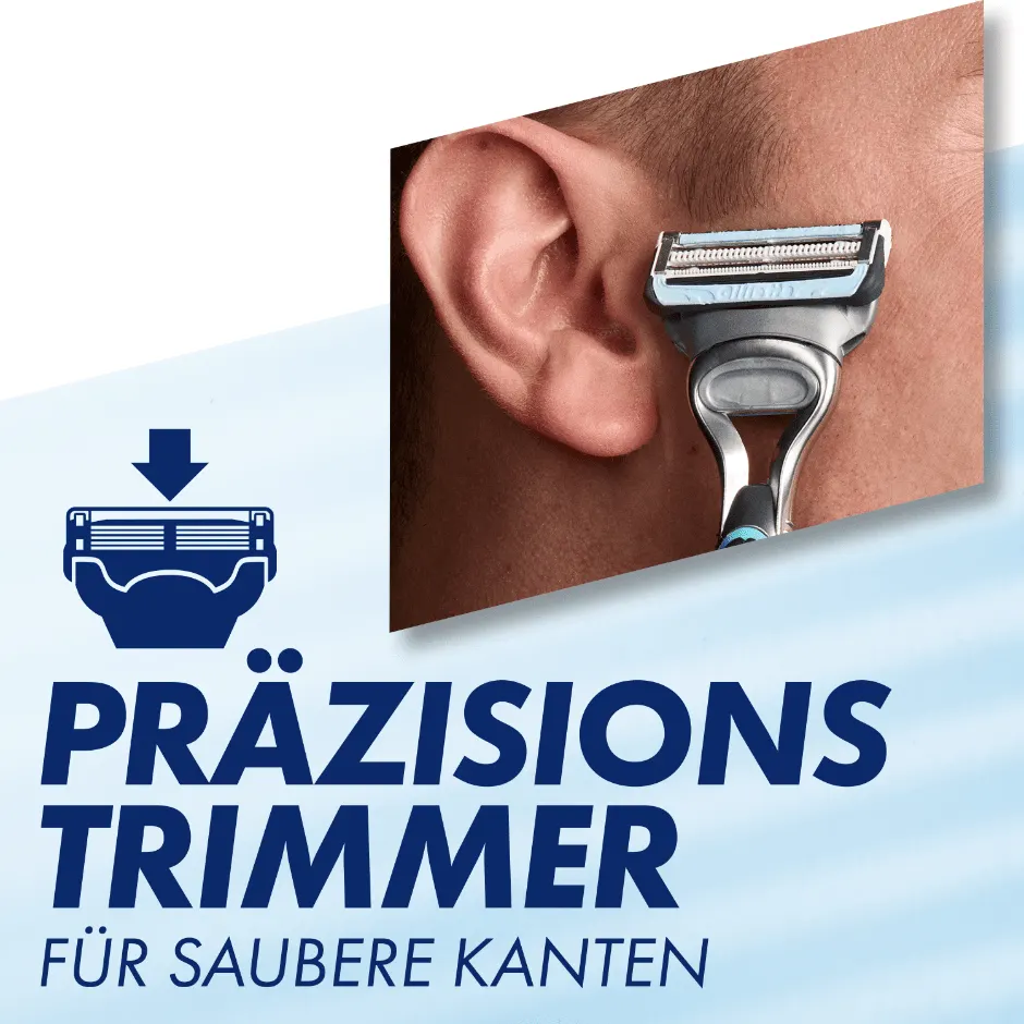 Präzisionstrimmer für saubere Kanten