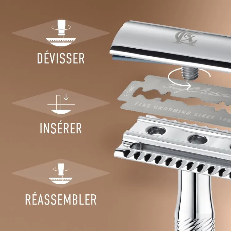 Lames de Rasoir de Sûreté Sécurité & Précision King C. Gillette