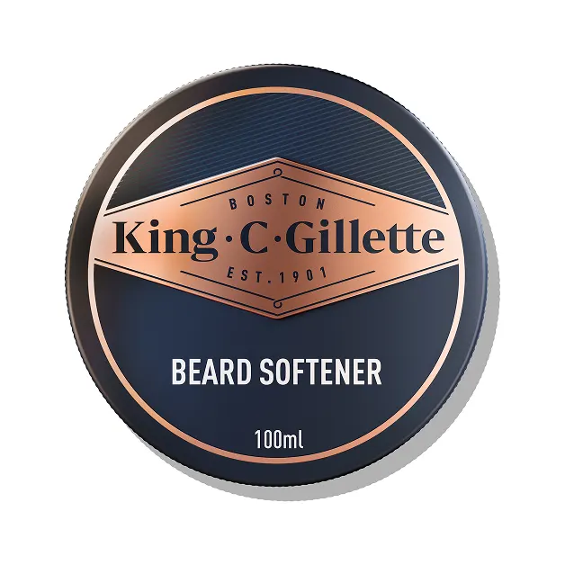 Image 1 King C Gillette Beard Softener 100ml