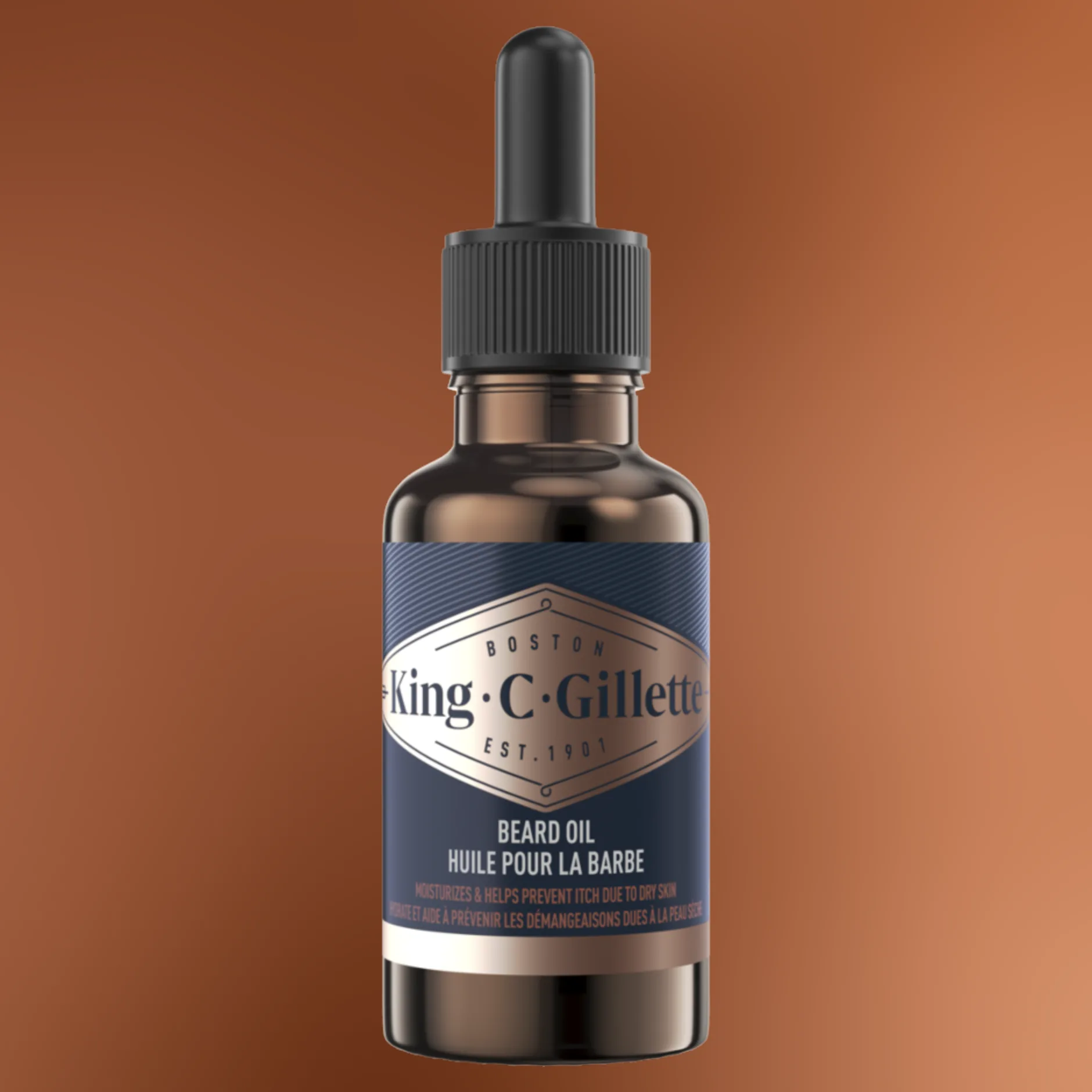 Nettoyant 3-en-1 King C. Gillette pour barbe, visage et cheveux, parfum signature