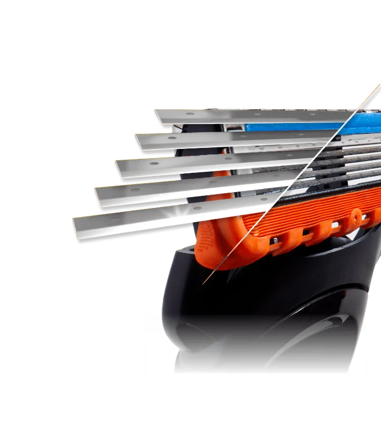 Rasoio Gillette a 5 lame, rasatura profonda a un prezzo accessibile