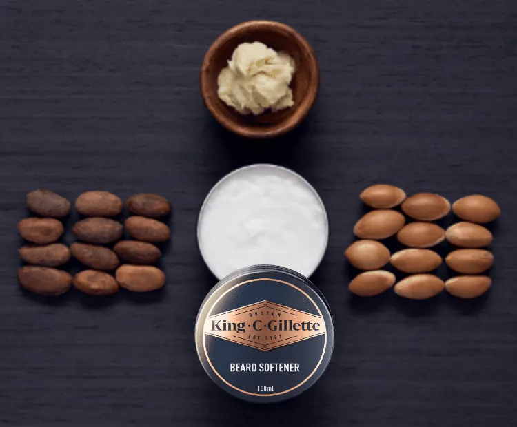 formulato con ingredienti come burro di karitè, burro di cacao e olio di argan