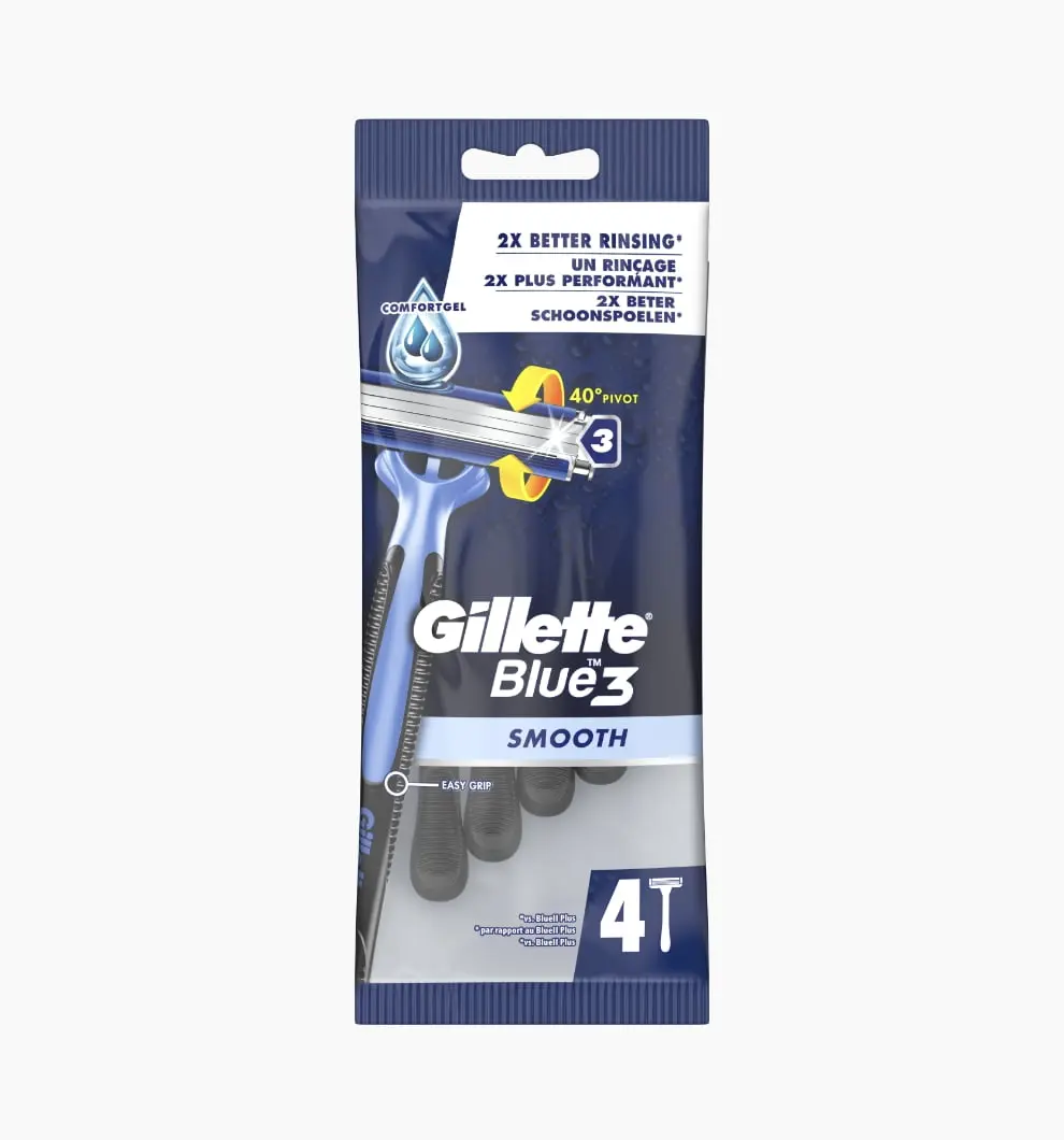 Pack rasoir jetable Blue3