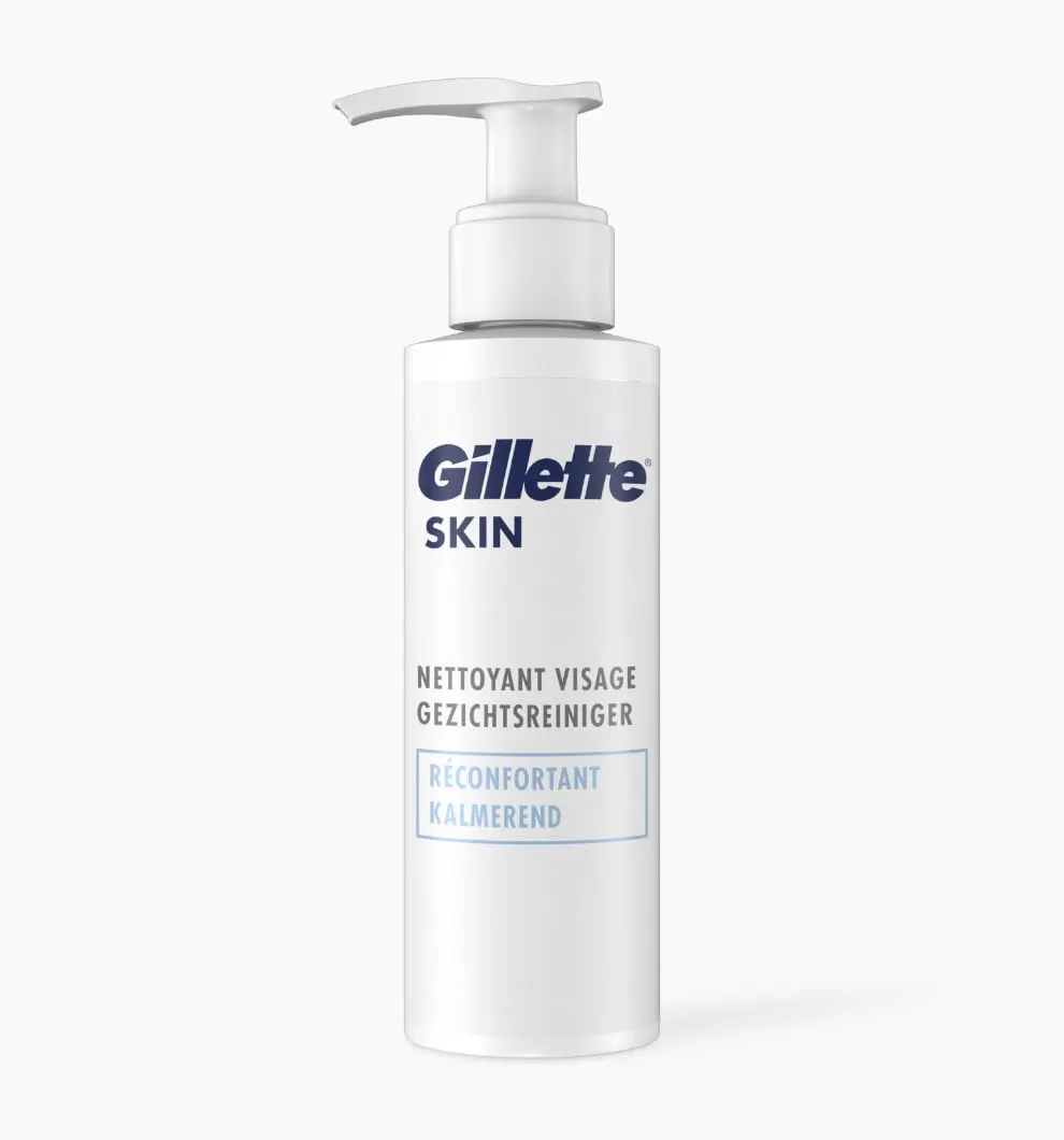 Nettoyant pour la peau Gillette