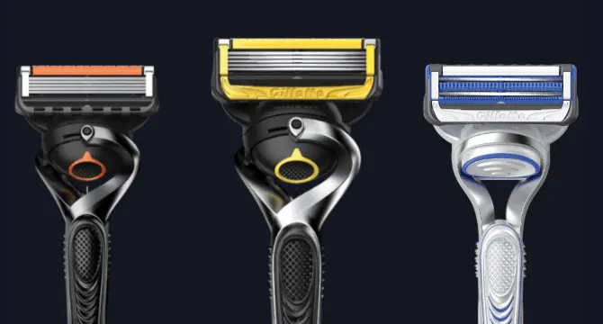 Linea di rasoi Gillette Fusion