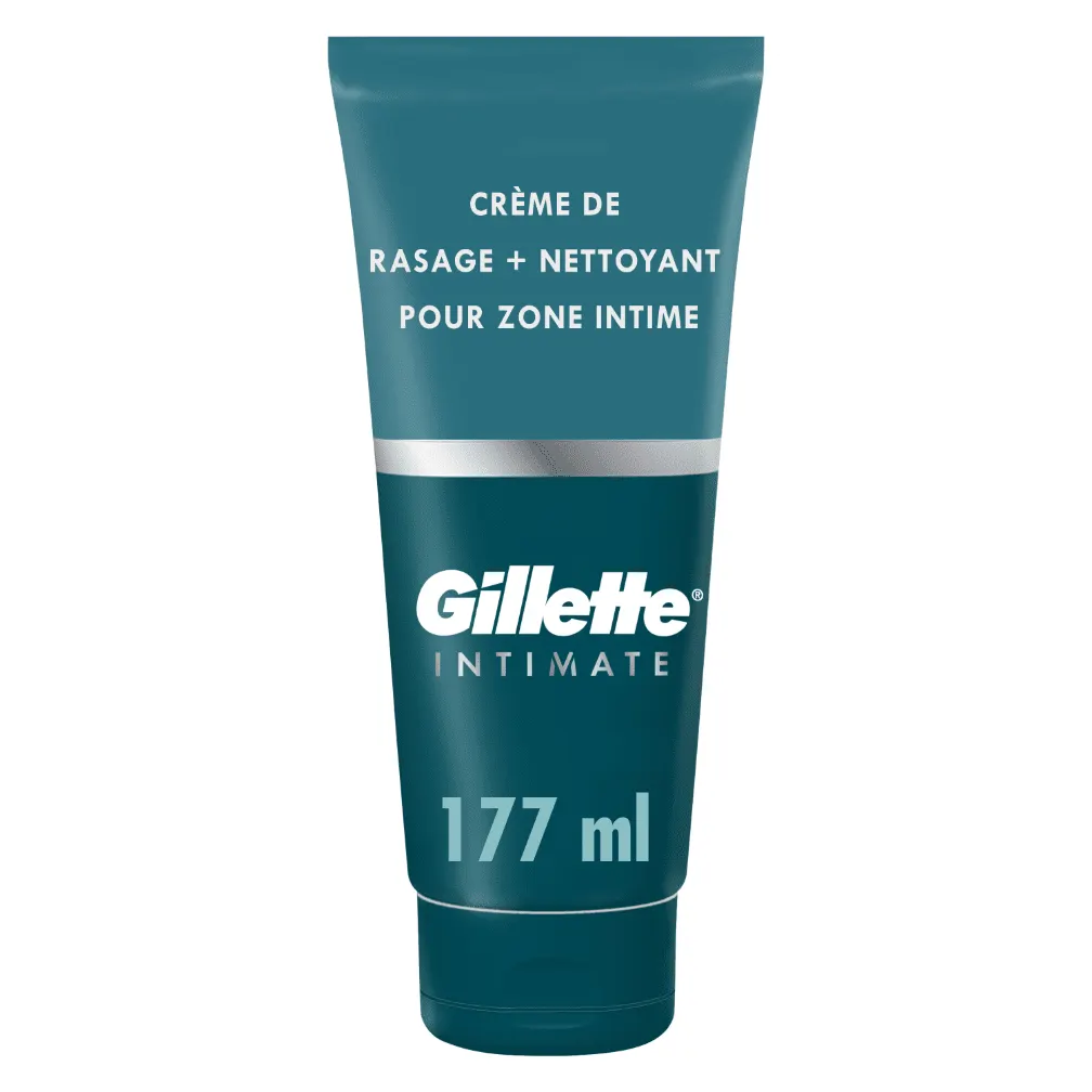 Gillette INTIMATE Crème à Raser + Nettoyant Zone Intime