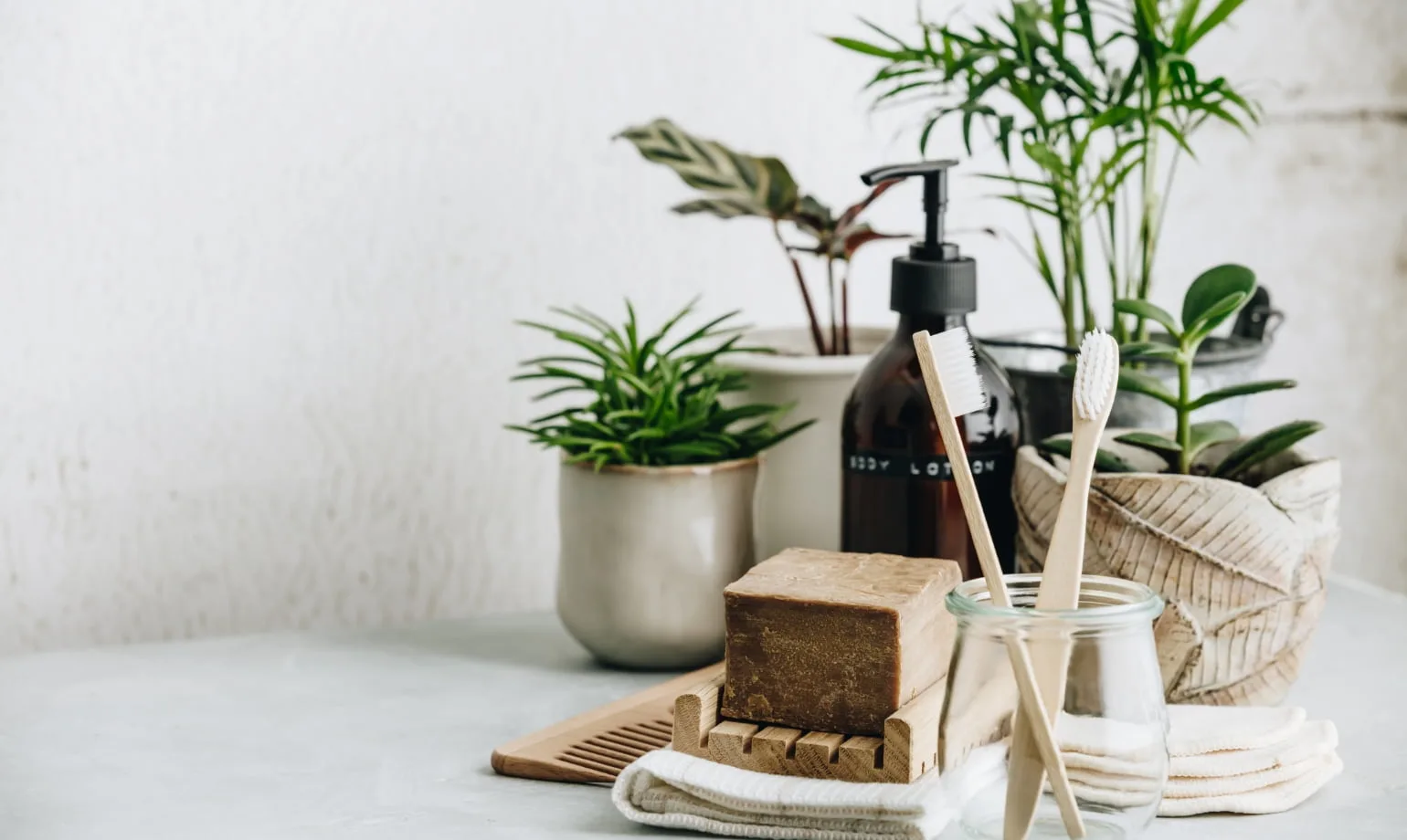 Le bon endroit pour une brosse à dents