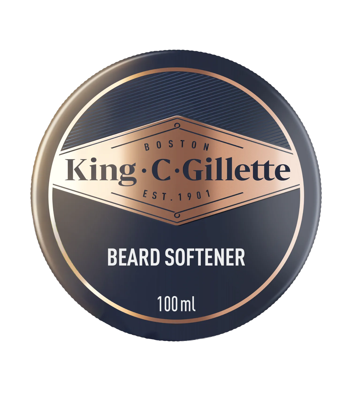 Bálsamo Suave Para Barba King C. Gillette no cartão do produto exibido no artigo