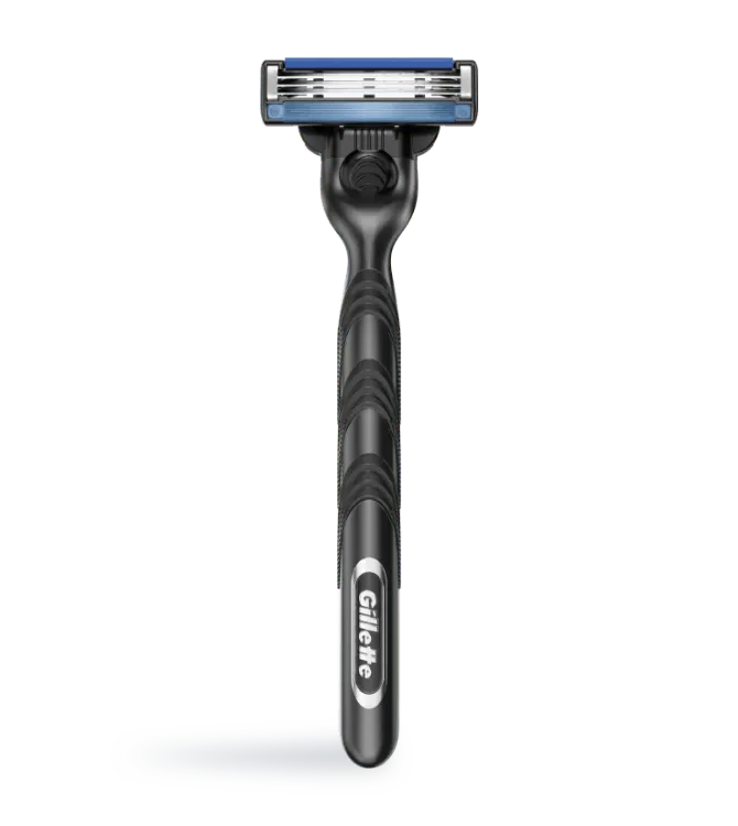 Gillette MACH3 Máquina De Barbear Para Homem no cartão do produto exibido no artigo