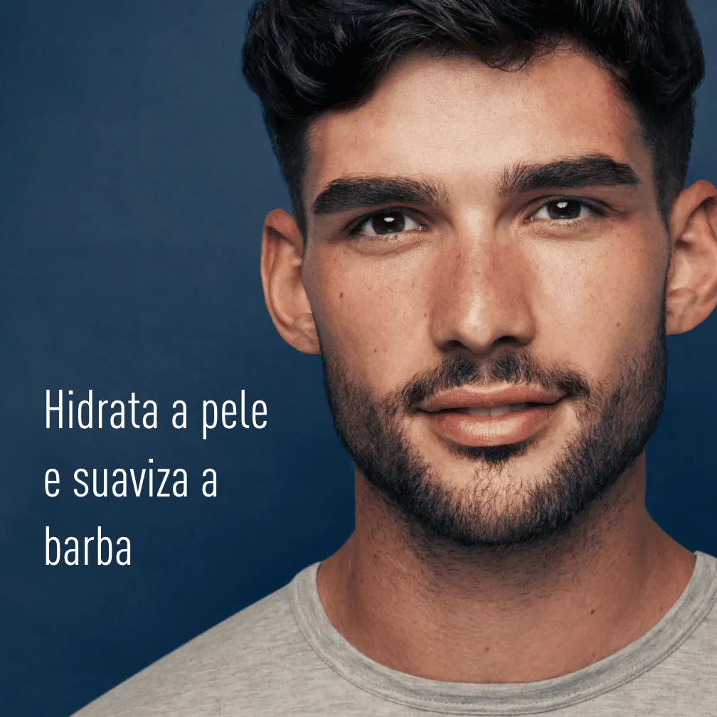 King C. Gillette Face & Beard Moisturizer é projetado para ajudar os homens a obter uma barba elegante e confortável