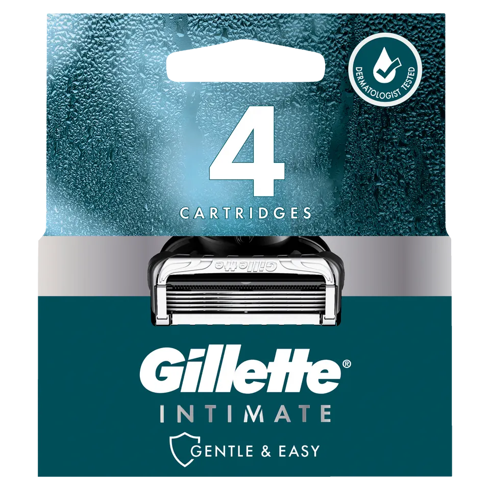 Image 1 Gillette Intimate Hair Razor Blades Refill