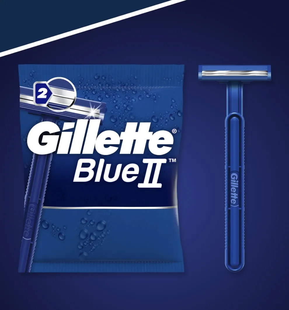 Pack de rasoirs jetables Gillette Blue